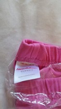 NWOT HANNA ANDERSSON BRIGHT BASICS LEGGINGS Pink 140 10