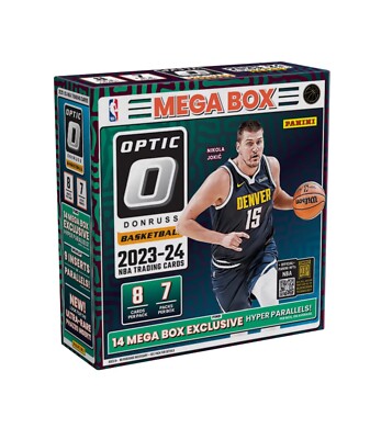 2023-24 Panini Donruss Optic Basketball Mega Box Factory Sealed NBA Cards