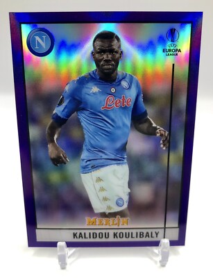 2020-21 TOPPS MERLIN UEFA  PURPLE KALIDOU KOULIBALY /299