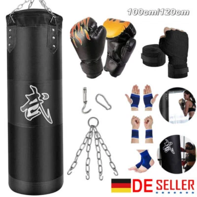 MARKENLOS Schwerer Boxsack für Erwachsene Jugendliche Kinder mit Indoor/Garten Boxsack