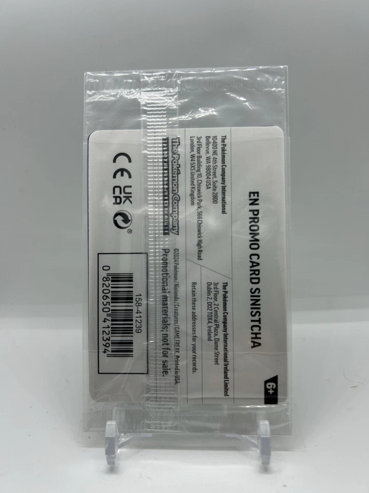 Sinistcha - (Prerelease) 022/167 Sv: Scarlet & Violet Promo Cards Holo Sealed - Image 2 of 2