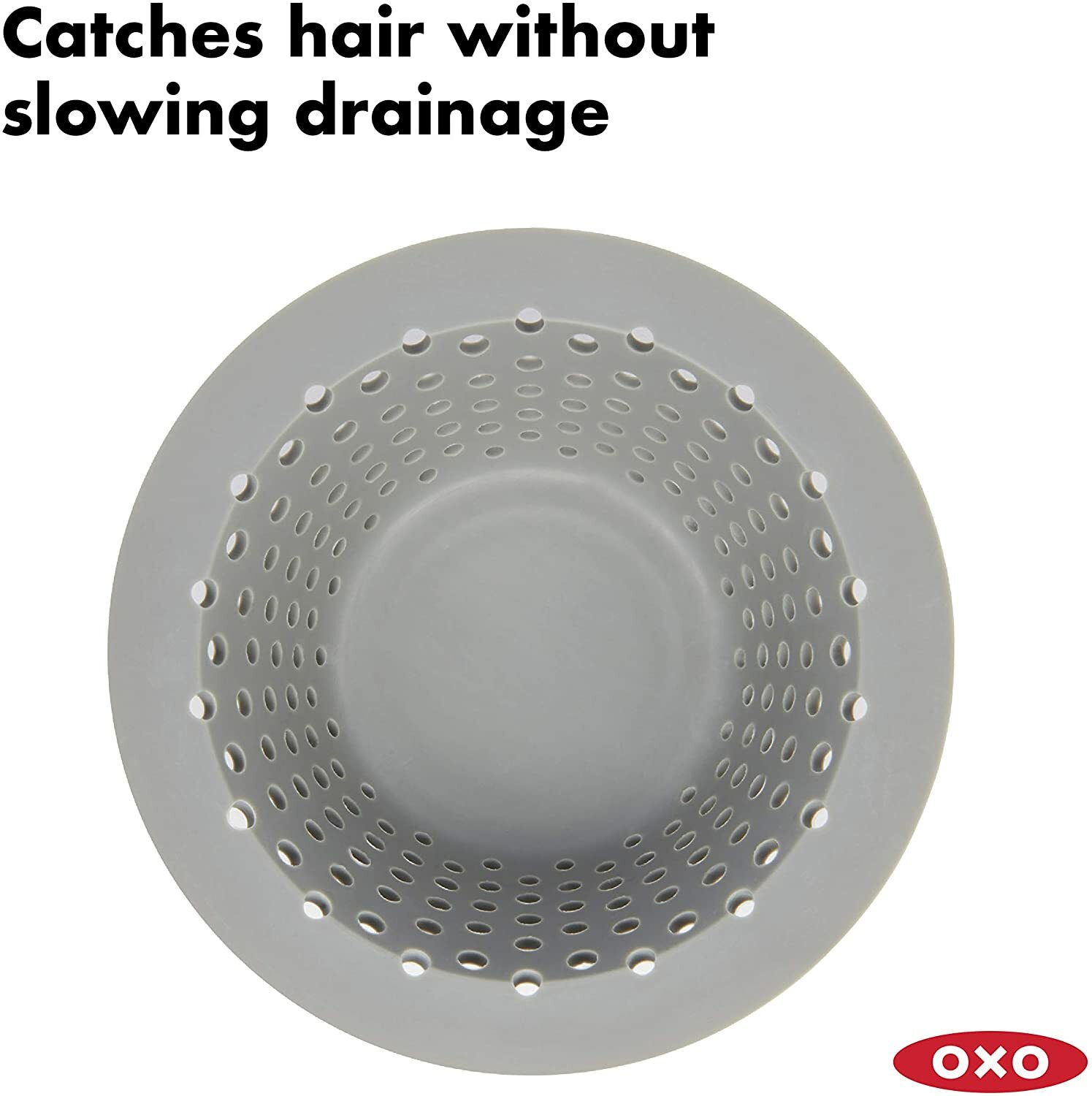 Oxo Good Grip PopUp Drain / Hair Catcher Fits Over Drains To Prevent
