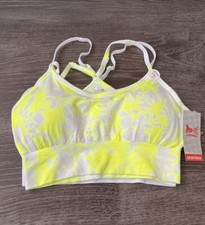 Padded 2 Pack Impact Seamless Sports Bra Active Wear-Work Out Gym  yoga, Size M