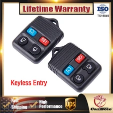 For Ford Replacement Alarm Remote Keyless Entry Control Key FOB Clicker 4 Button