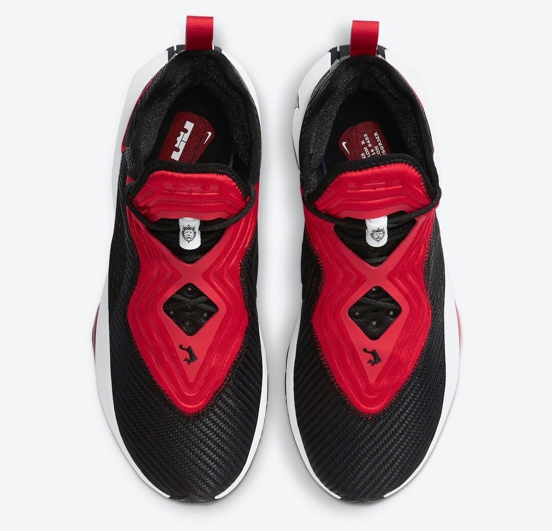 Nike Lebron Soldier XIV 14 EP Bred Black Red White James CK6047