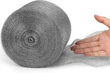 Upgraded Not Rusty 5”X 100 Ft Stainless Steel Mesh Roll, Flexible Stainless Stee