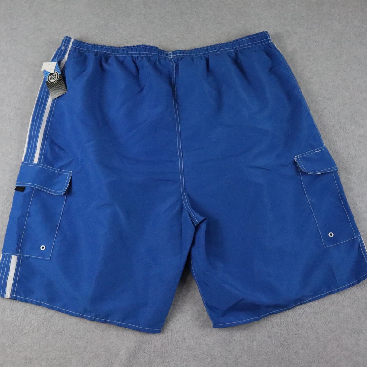 North 15 Swim Shorts Mens 4XL Cargo Pocket Mesh Lined Surf Beach