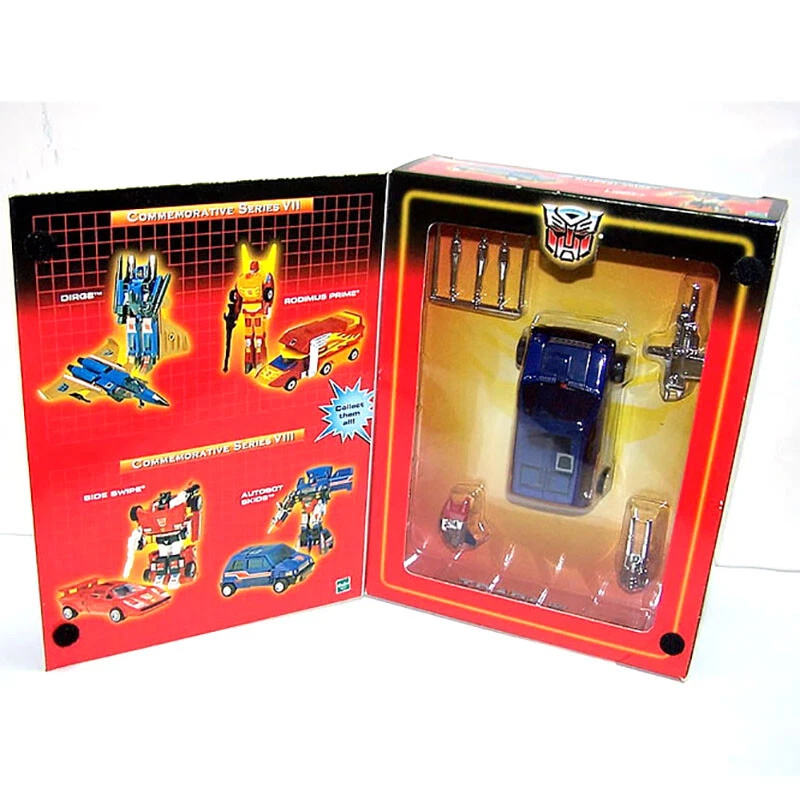 Transformers G1 Autobot Skids Commemorative Series VIII Vintage Figure Hasbro - Image 3 of 4