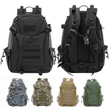 Tactical Backpack 28L Military Mens Bag Waterproof Molle Daypack Hiking Rucksack
