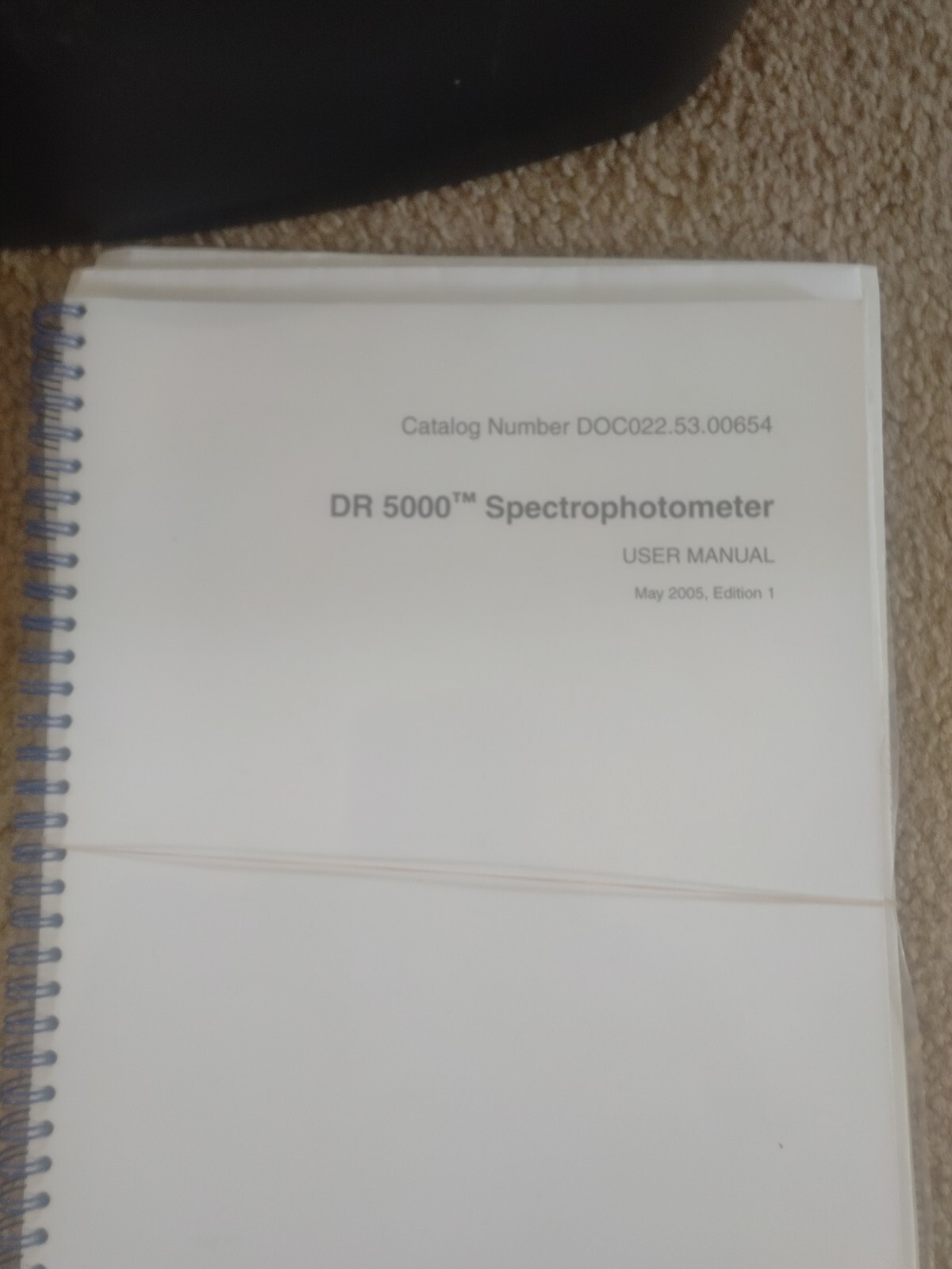 Hach DR 5000 UVVis Spectrophotometer eBay