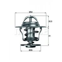 Mahle Original Thermostat, Coolant TX 13 71D