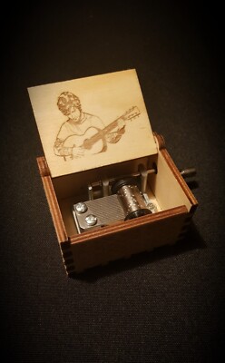 Ed Sheeran Perfect Wooden Music Box - Customizable