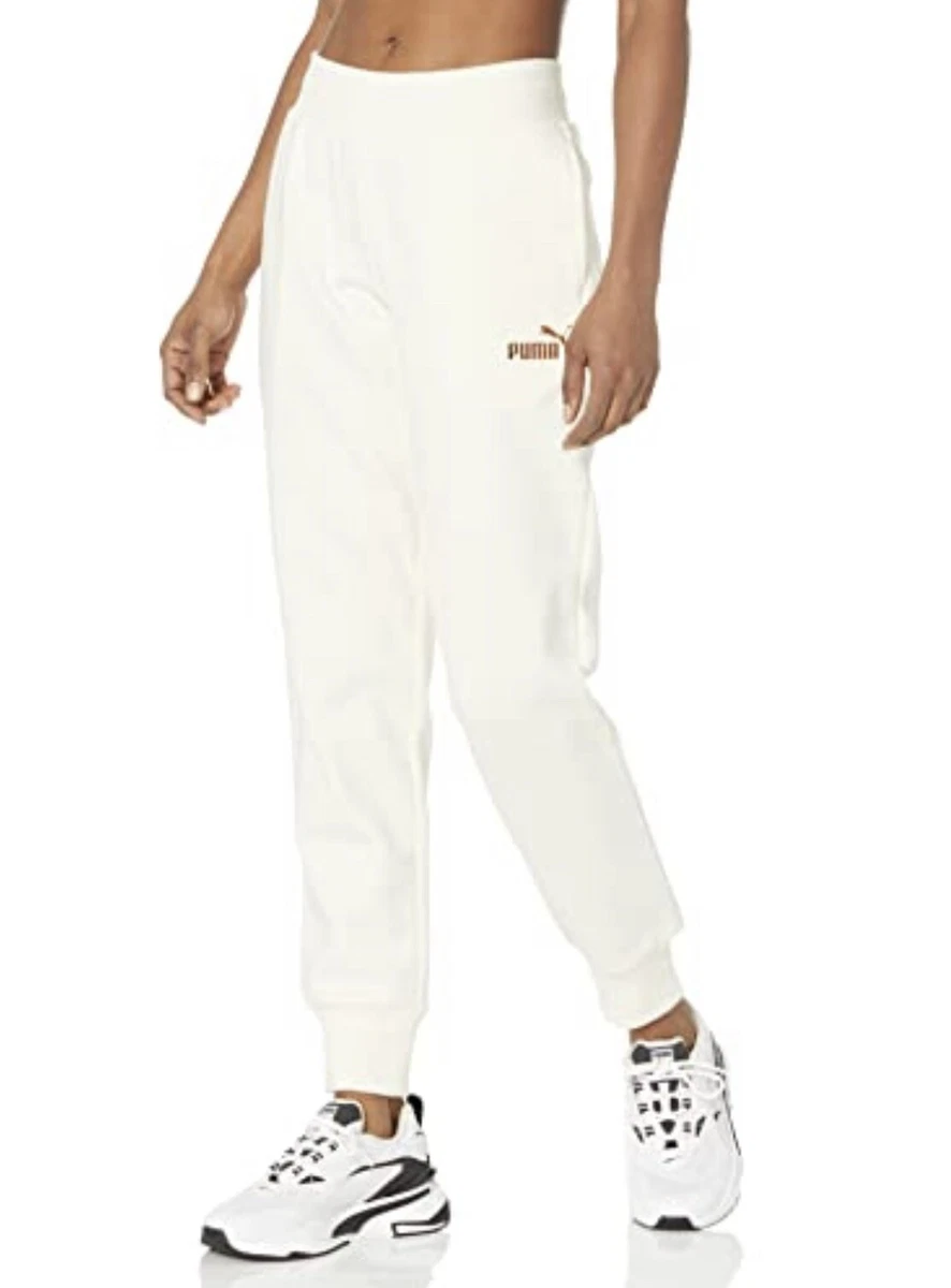 PUMA Women s Essential Fleece Sweatpants Size Large NWT Fast Free