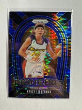 K310,241 - 2024 Panini Prizm WNBA Pioneers Blue Pulsar #3 Nancy Lieberman #/199