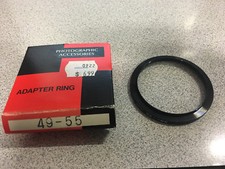 Photographic Accessories 49-55 Adapter Ring