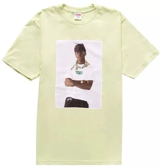 T shirt homme Tyler The Creator Supreme Ny vert pâle menthe taille L grand DS rap NEUF