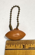 Vintage 1950s Style Childs Keychain Football