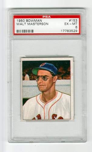 1950 Walt Masterson #153