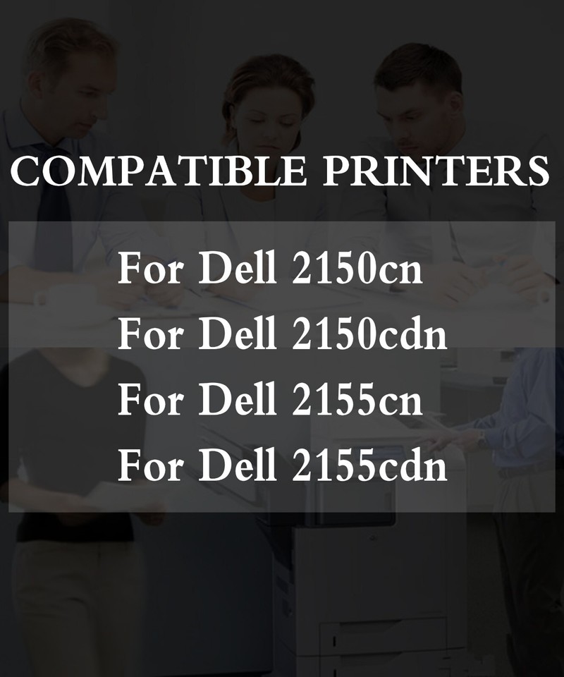 4PK Toner For Dell 331-0719 331-0716 331-0717 331-0718 2150 - Foto 2