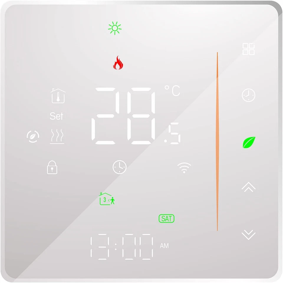 Wifi Thermostat Digital Raumthermostat Elektrische Fußbodenheizung TUYA APP