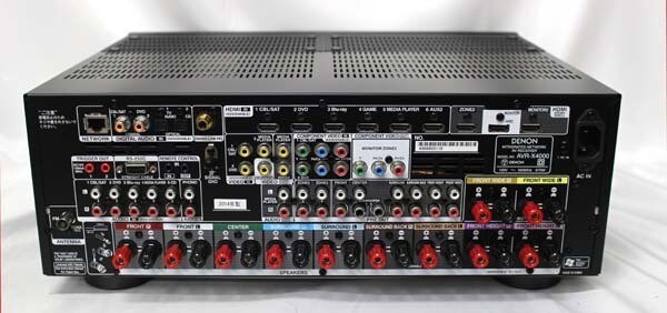 Denon AVR-X4000 7.2-Channel 4K Ultra HD 3D AV Integrated Network