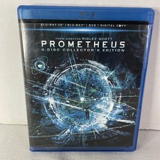 Prometheus 4 Disc Collector’s Edition (Blu-Ray 3D + Blu-Ray + DVD + Digital)