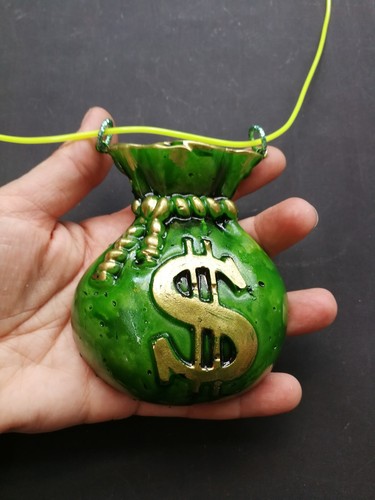 Magic Talisman Attraction Fortune Money Pendant Dollars Wealth Richness Amulet - Picture 11 of 24