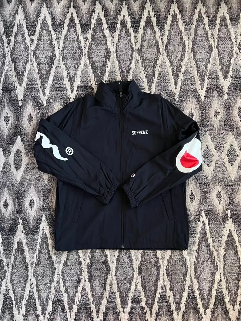 Veste de survêtement SS18 Supreme Champion en noir   Taille M   100% authentique
