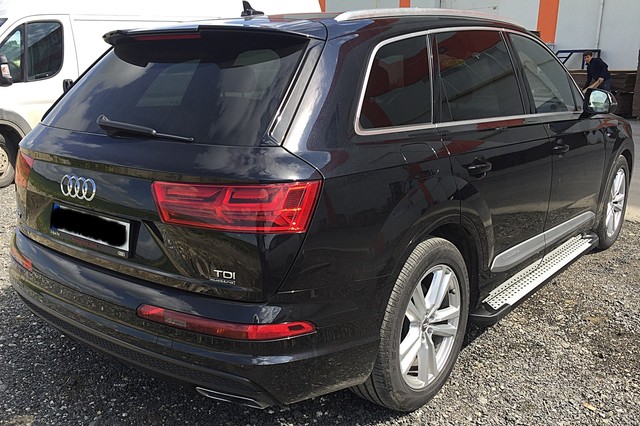 Audi Q7 2006 2015 Aluminium Trittbretter Schweller Seitenbretter