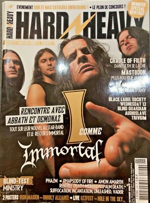 Magazin Hard N' Heavy Nr.126, Immortal, Mastodon, Audioslave, Evanescence, 2006