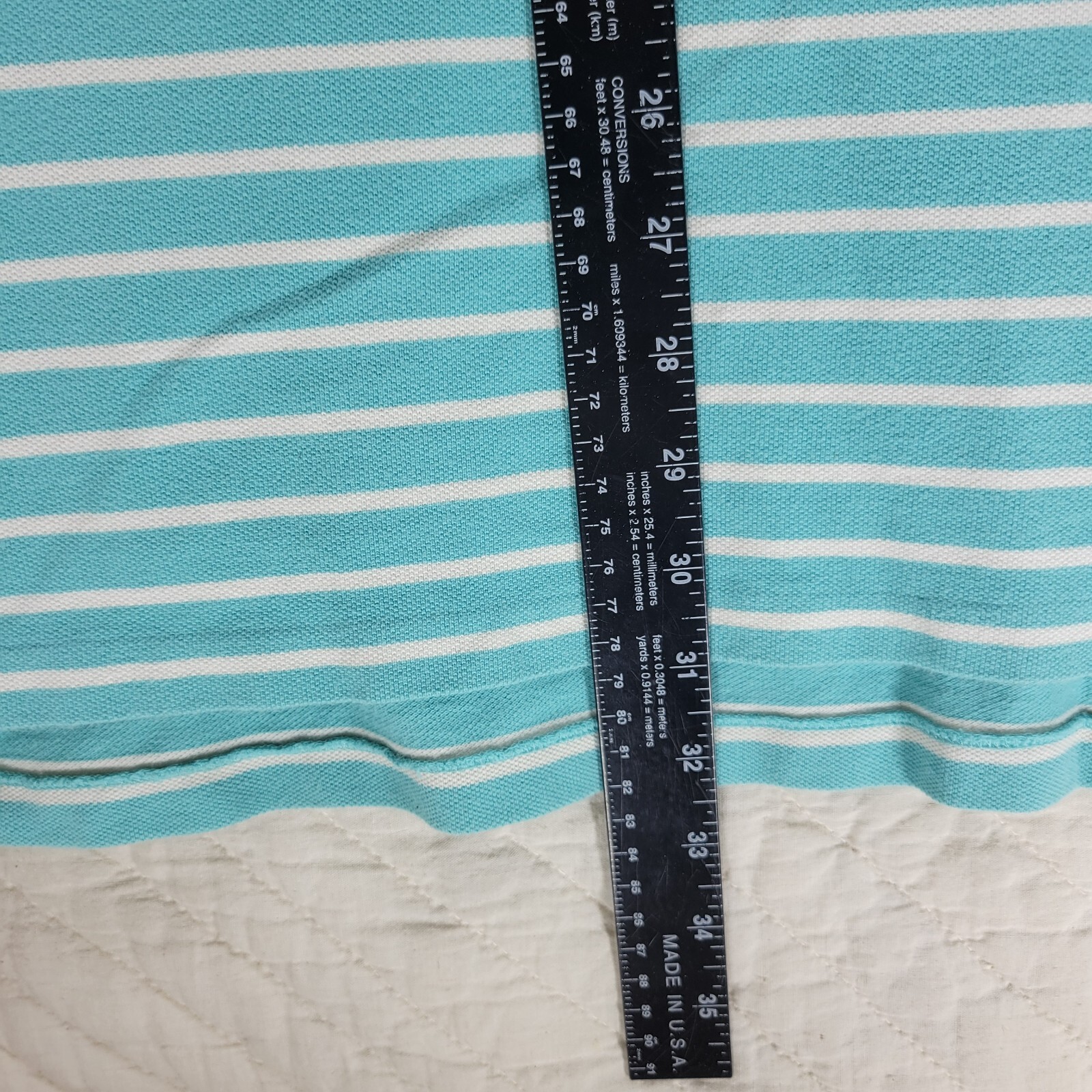 Polo Ralph Lauren camicia uomo XXL 2XL blu bianco arancione pony leggera accademia preppy