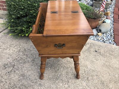 Ethan allen best sale dough box table