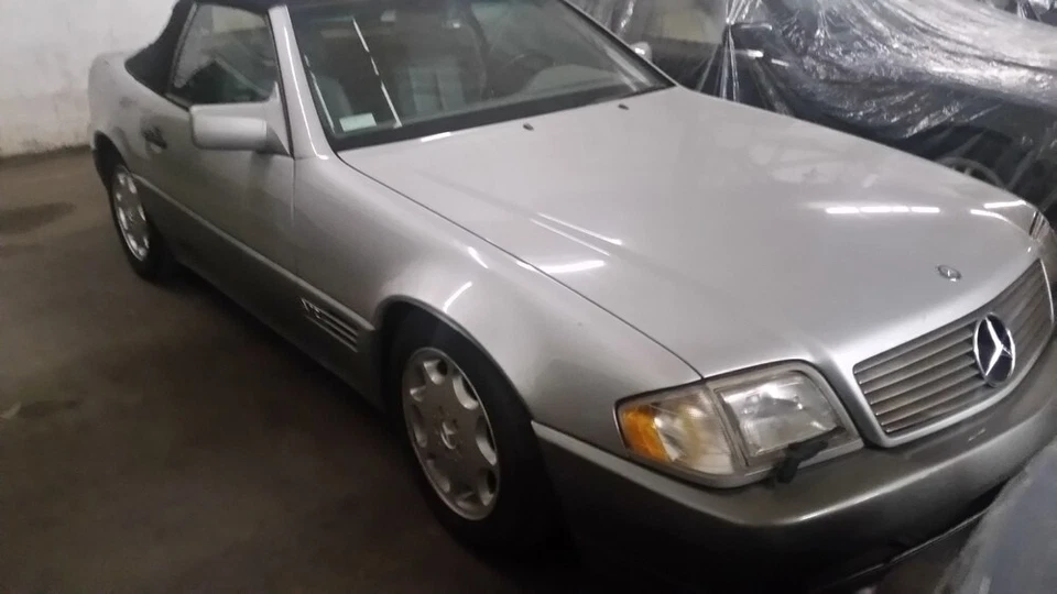 1990 - 02 MERCEDES SL320 SL500 SL600 头顶灯 BEIGE 1298200501 原始设备制造商 — 第 2/4 张图片