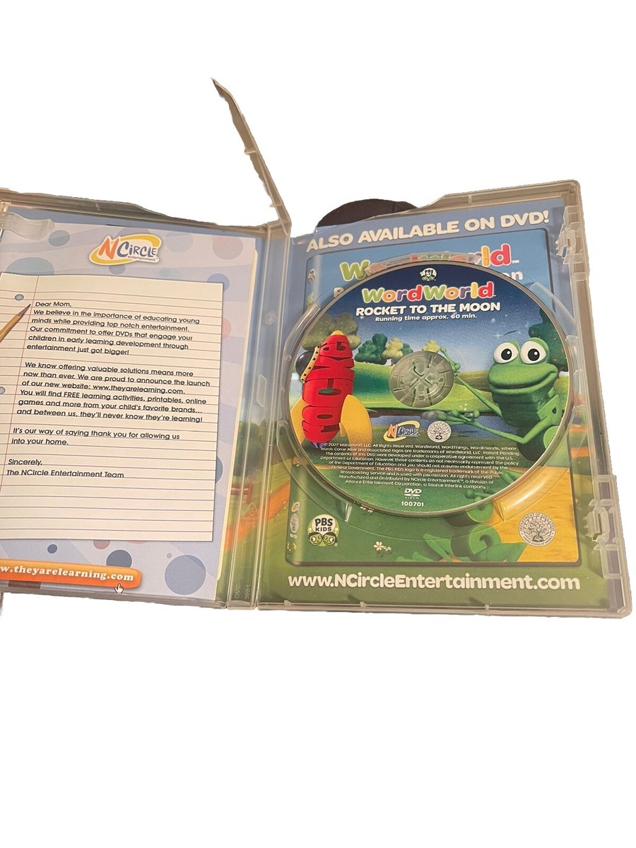 PBS Kids WordWorld Welcome To WordWorld (DVD 2007) “Where
