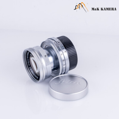 LEITZ Leica Summicron-M 50mm/F2.0 E39 Ver.I Silver Lens Yr.1955
