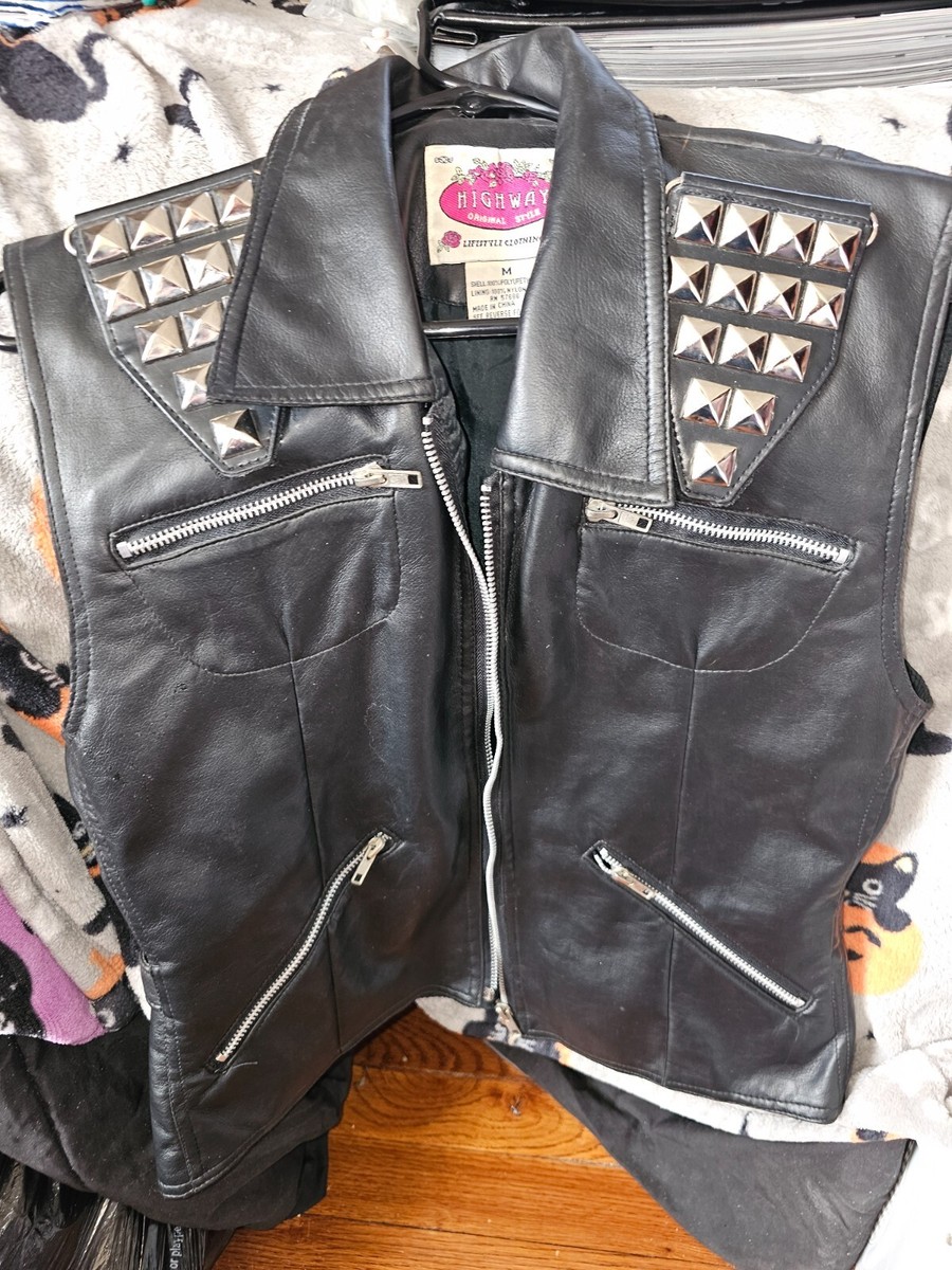 metal rocker cosplay vest and pants unisex