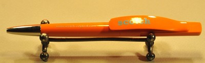 ''Prodir.''  DS2  New  Swiss  Orange  Ballpoint  Pen