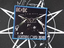 AC-DC AC DC Patch Aufnaher Kutte Hard Rock Heavy Metal Over Japan 3