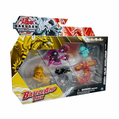 Bakugan Evolutions Eenoch, Talan & Auxillataur Battle Amp Pack NEU & OVP