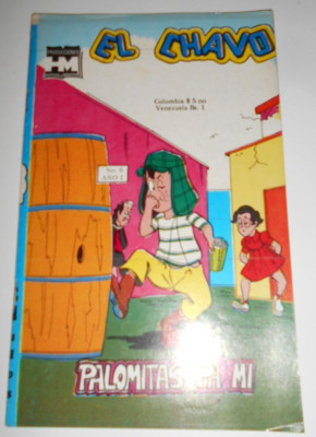 US/ Cómic E. AMERICA     EL CHAVO del OCHO  #6 PALOMITAS PA MI