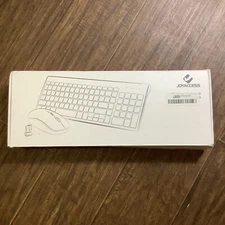 Wireless Keyboard and Mouse,J JOYACCESS 2.4G Ergonomic and Slim Wireless Compute
