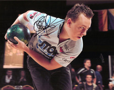 Osku Palermaa PBA Bowler Bowling Signed Autographed Glossy 8 x 10 Photo