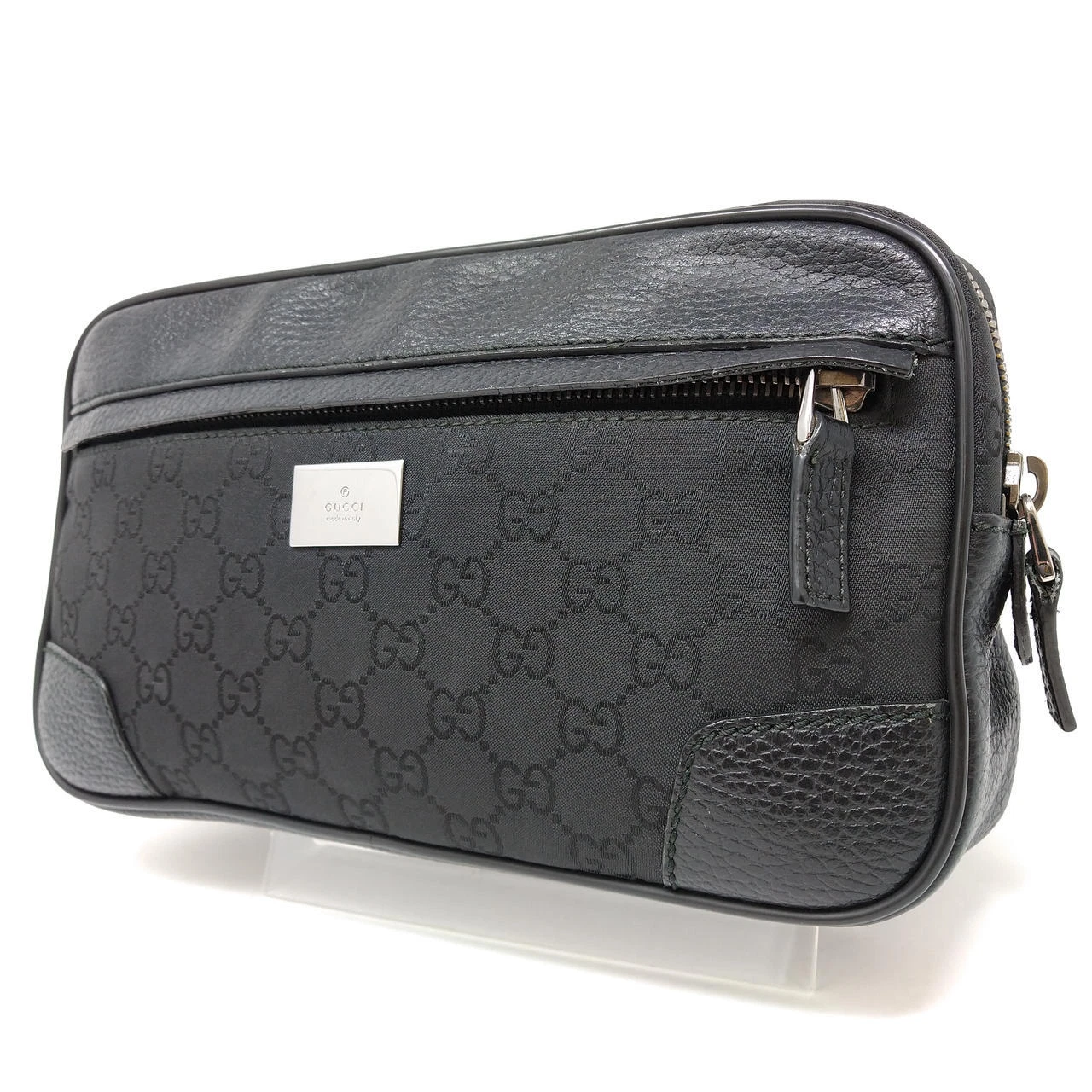 Gucci 336672 Gg Sac à bandoulière/pochette taille nylon