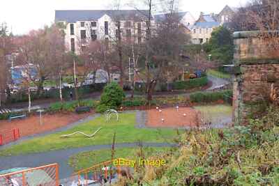 Photo 6x4 Park and play area by Scotland Street tunnel, Edinburgh The sto c2018