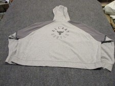 Under Armour Sweatshirt Women's Medium Gray Oversized Pullover Project Rock