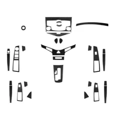 29Pcs Carbon Fiber Full Interior Kit Cover Trim For Chevrolet Cruze 2009-2015