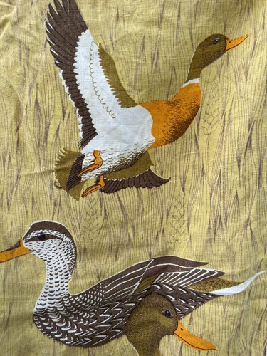 Ente Stockente Vintage Geschirrtuch Lois lang 27x16 Küche - Bild 3 von 4