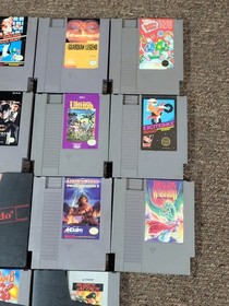 NES Console Bundle With 8 Controllers, NES Advantage, 4 Way, And 30 Games