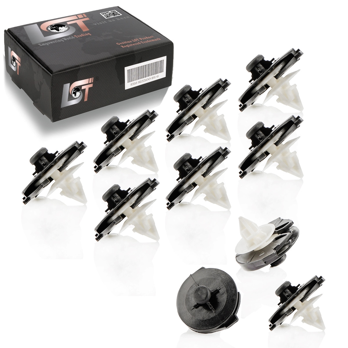10x Door Panel Retaining Clips Holders For VW POLO *NEW*
