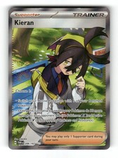 full art kieran pokemon card - Twilight Masquerade Supporter / / Card Text Kieran (Alt Full Art) -